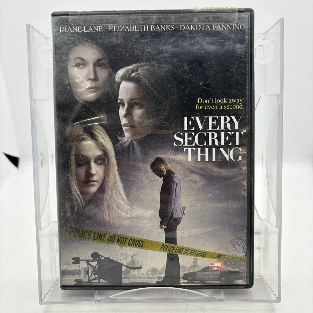 Every Secret Thing DVD Diane Lane Elizabeth Banks Dakota Fanning Crime Thriller